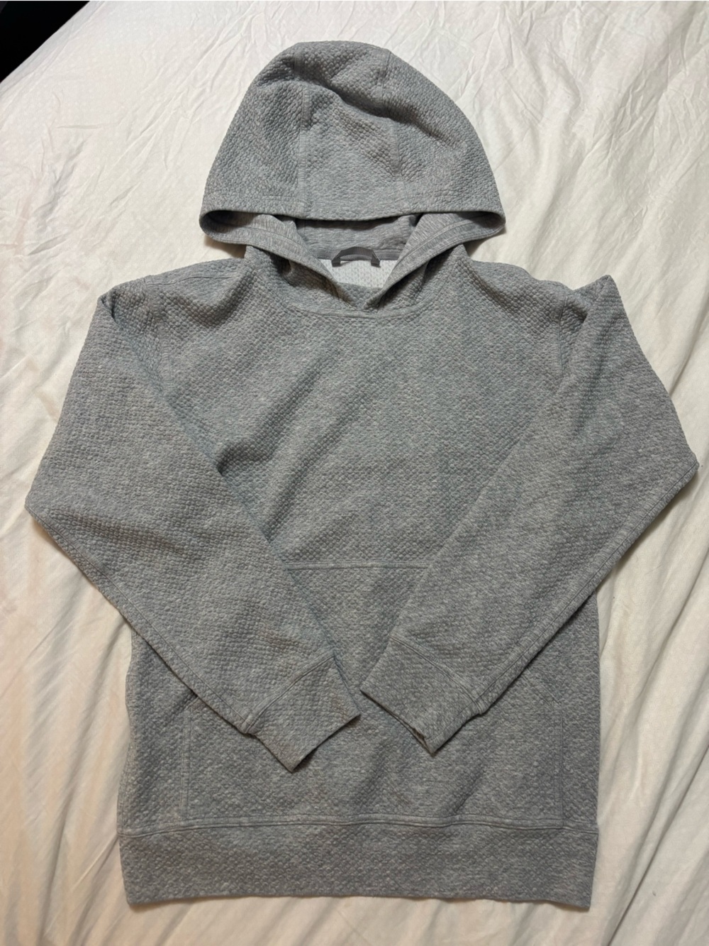 Lululemon women’s Heathered grey ease the day hoodie